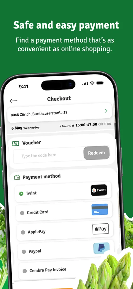 Farmy App Gestaltung